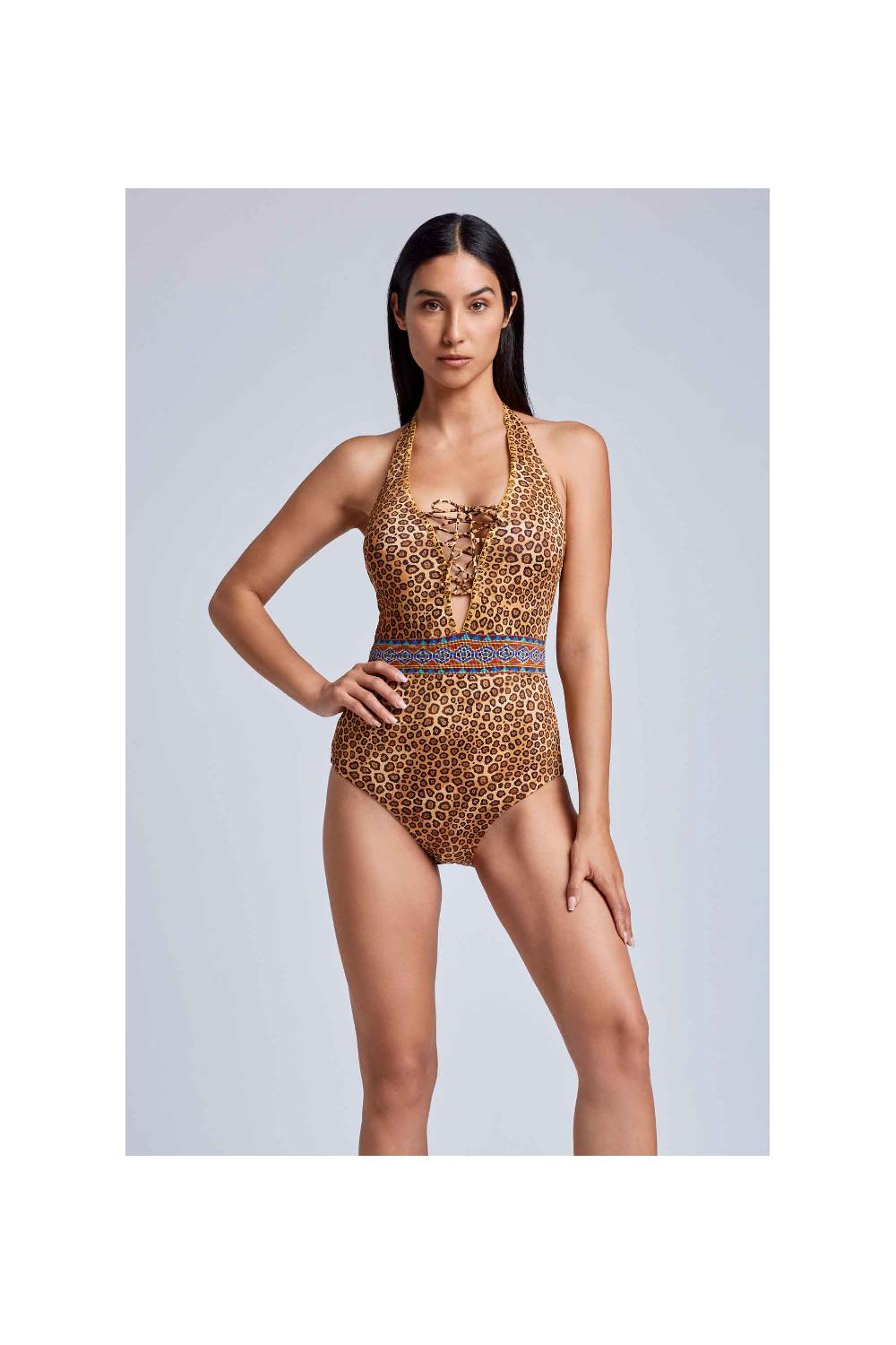 Vacanze Italiane Costume intero Pesca