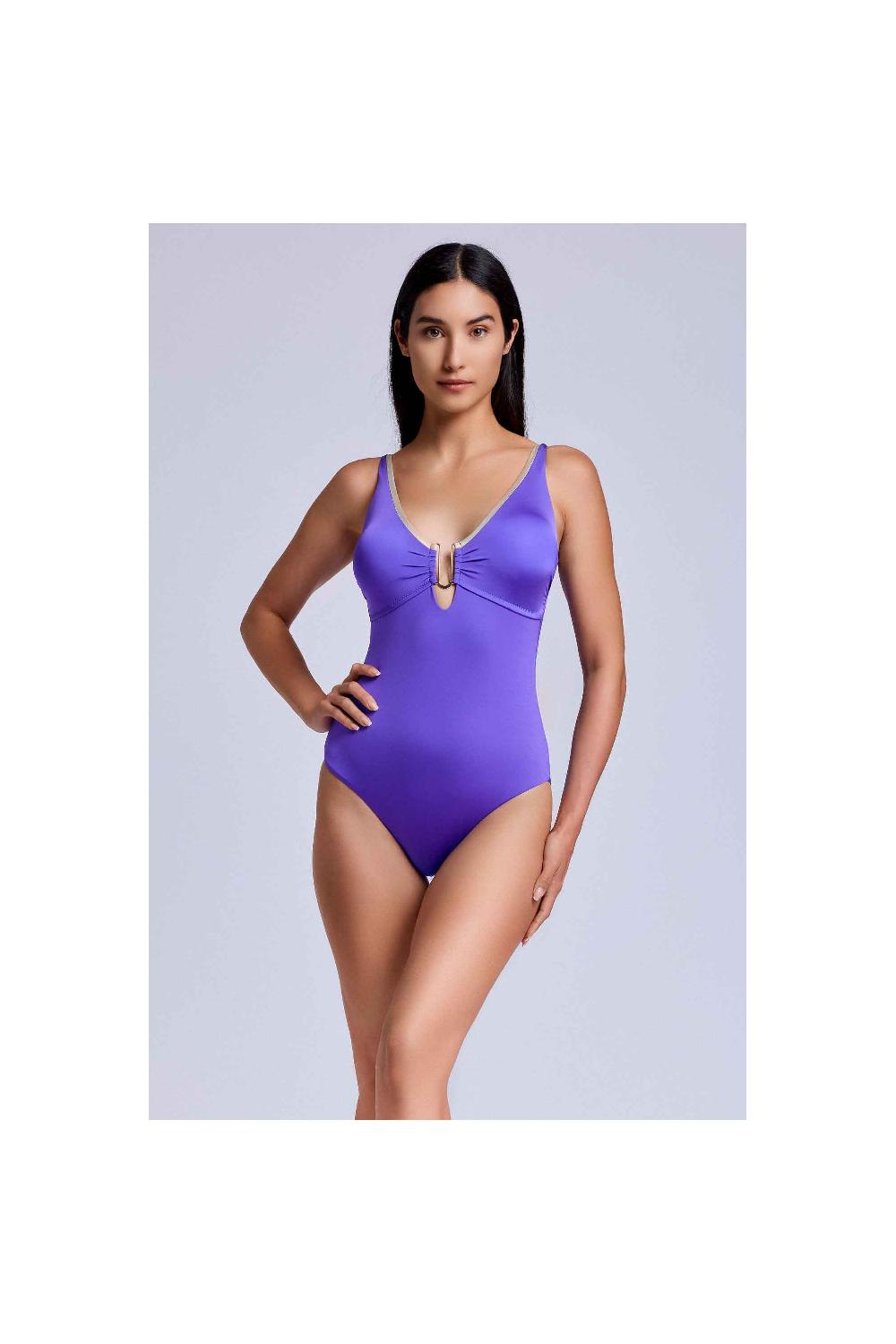 Vacanze Italiane Costume Intero Susina