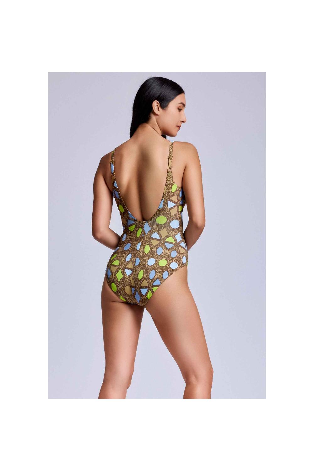 Vacanze Italiane Costume Intero Susina