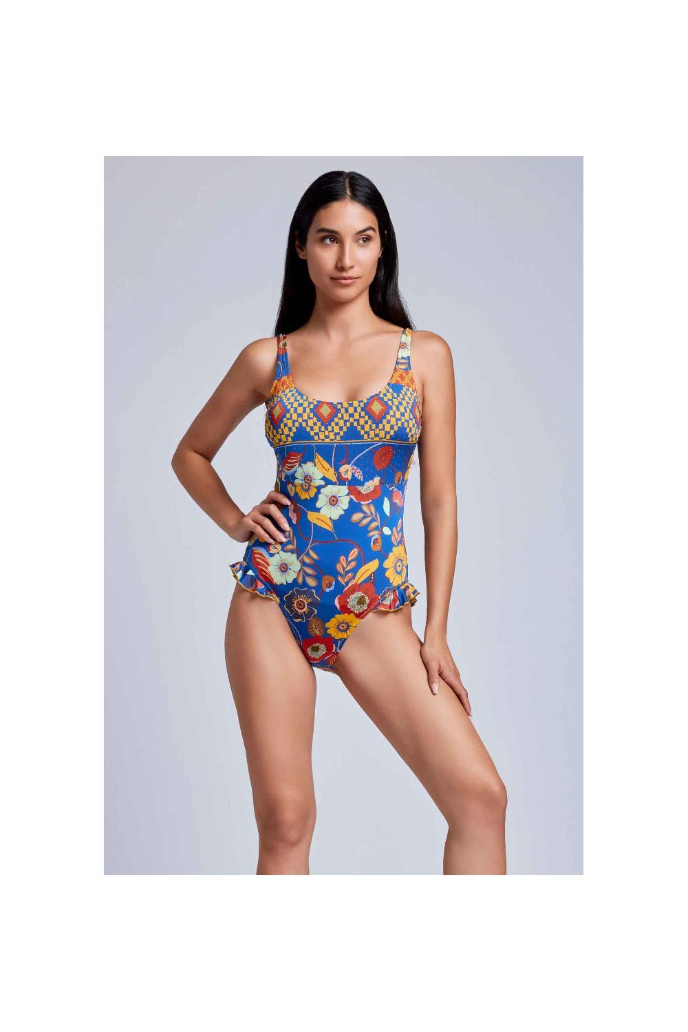 Vacanze Italiane Costume Intero Uva