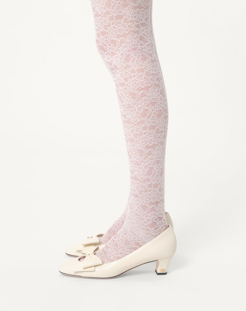 Valentino Handbags Abito Corto In Heavy Lace Per Donna In Lavanda | Valentino IT