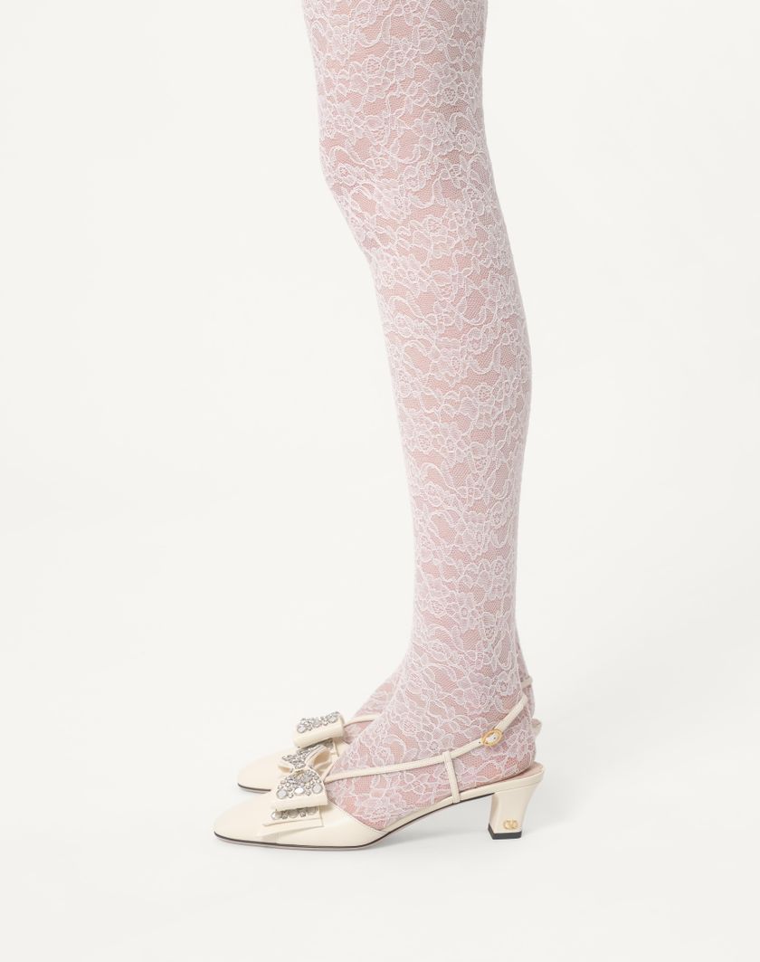 Valentino Handbags Abito Corto In Organza Ricamato Per Donna In Grigio Perla | Valentino IT