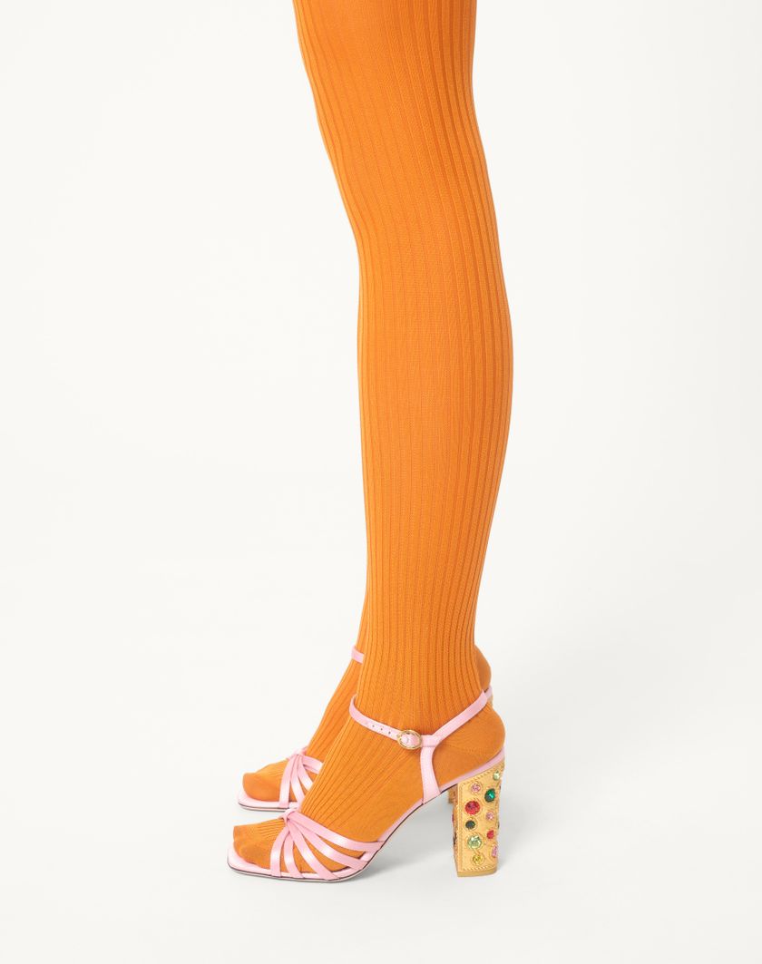 Valentino Handbags Abito Corto In Tulle Illusione Ricamato Per Donna In Avorio/oro | Valentino IT