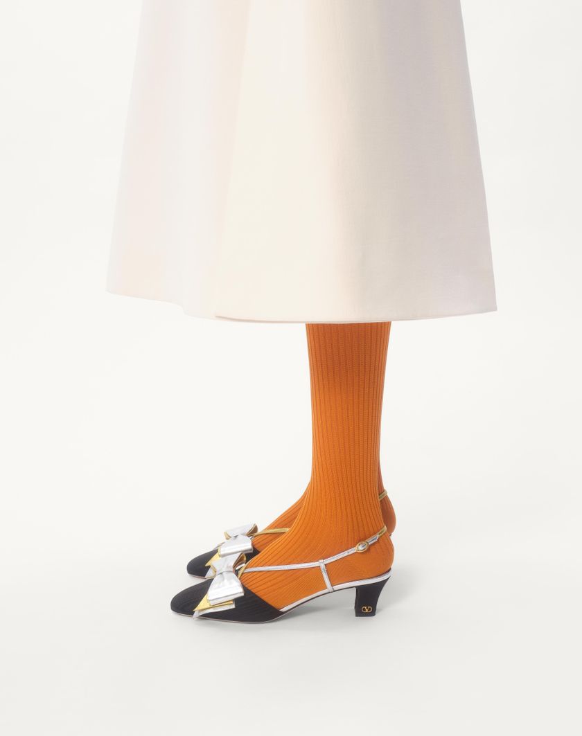 Valentino Handbags Abito Midi In Crepe Couture Per Donna In Avorio | Valentino IT