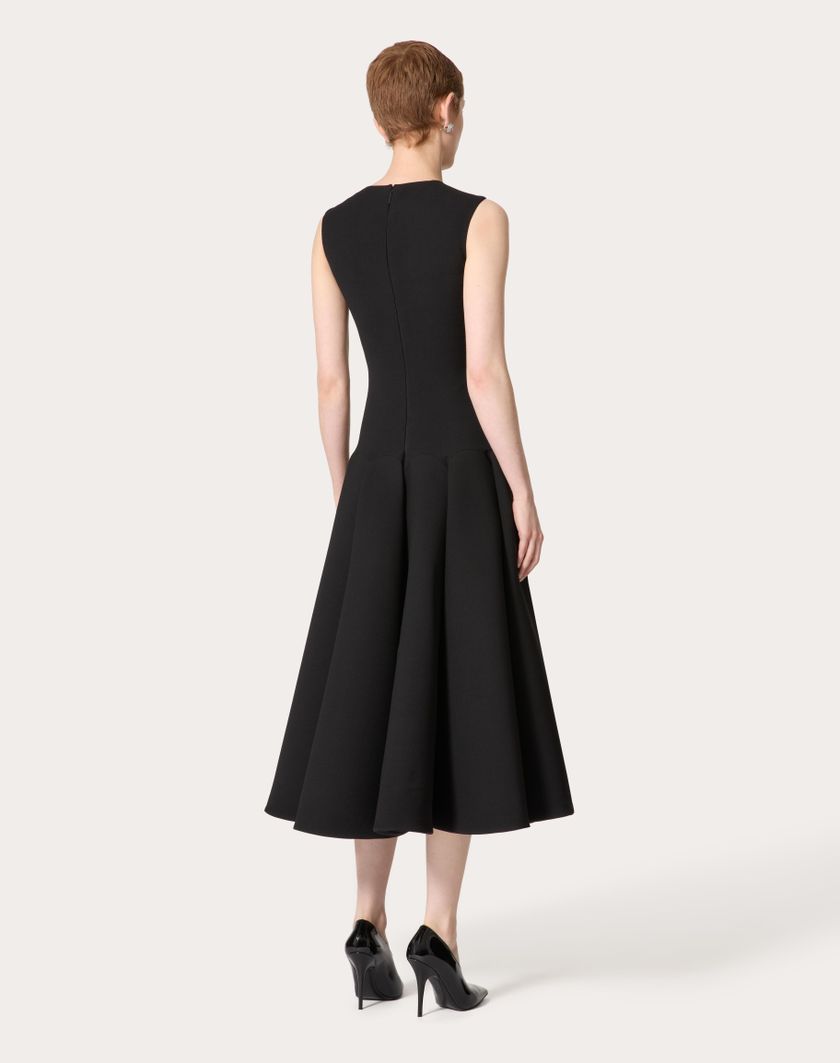 Valentino Handbags Abito Midi Per Donna In Nero | Valentino IT