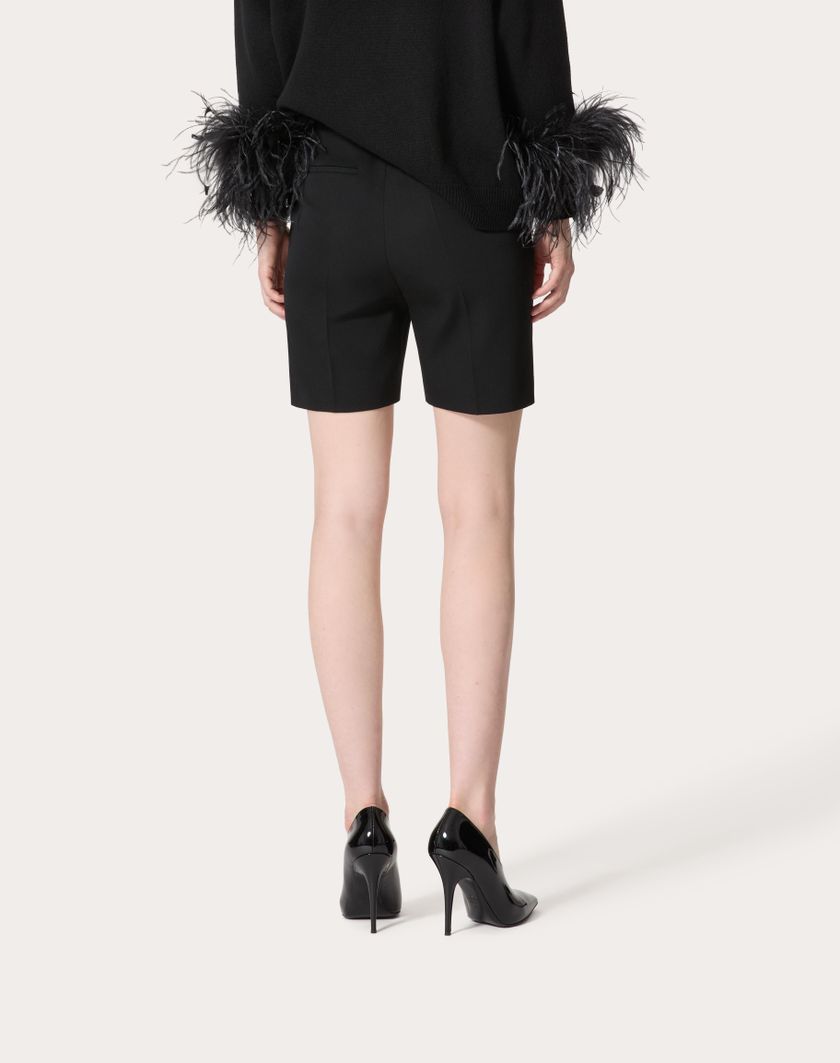 Valentino Handbags Bermuda In Grisaille Per Donna In Nero | Valentino IT