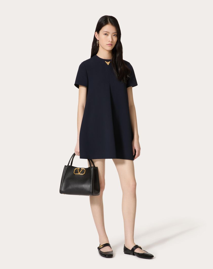 Valentino Handbags Borsa A Mano Media Valentino Garavani Alltime In Vitello Granato Per Donna In Mandorla | Valentino IT