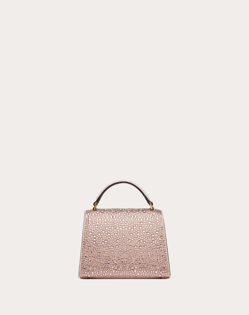 Valentino Handbags Borsa A Mano Mini Vsling Ricamata Per Donna In Rose Quartz | Valentino IT