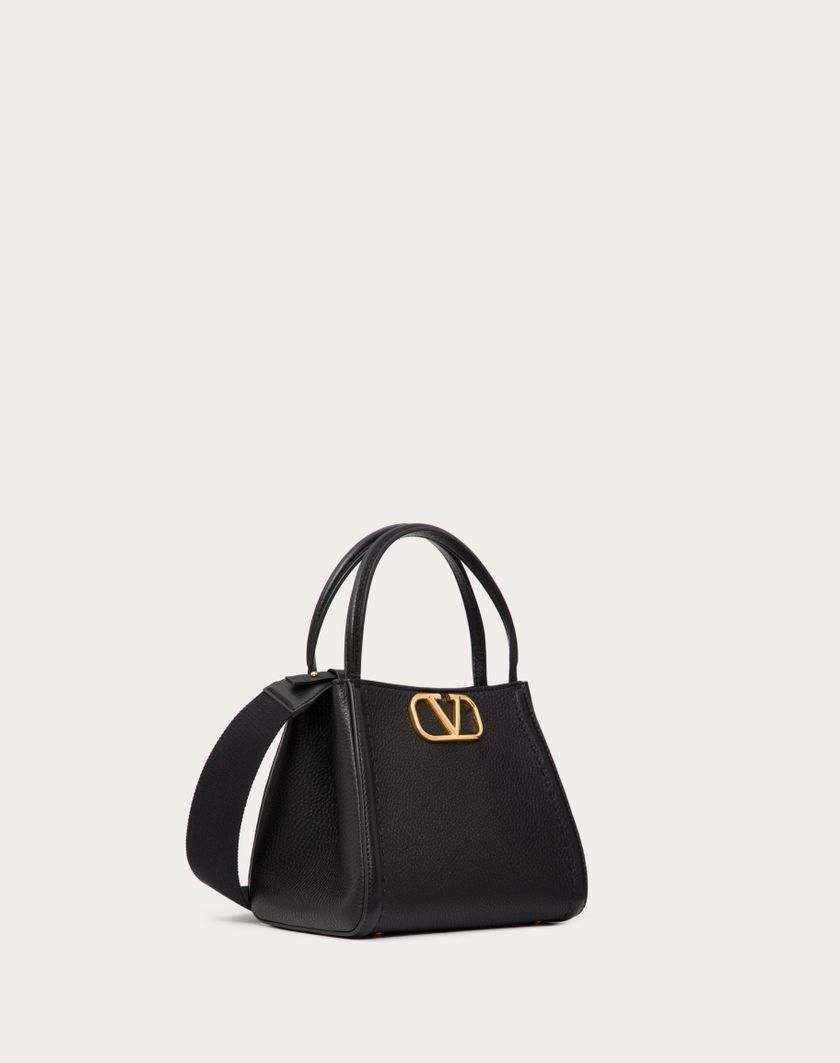 Valentino Handbags Borsa A Mano Piccola Valentino Garavani Alltime In Vitello Granato Per Donna In Avorio | Valentino IT