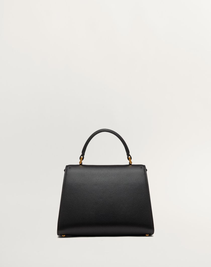Valentino Handbags Borsa A Mano Piccola Vsling In Vitello Granato Per Donna In Nero | Valentino IT
