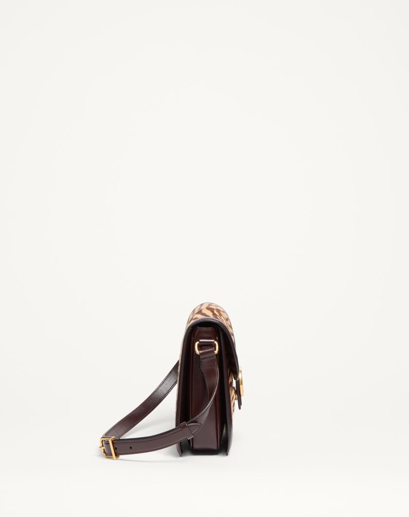 Valentino Handbags Borsa A Spalla Valentino Garavani 9to5 In Vitello Effetto Pony Animalier Per Donna In Marrone | Valentino IT