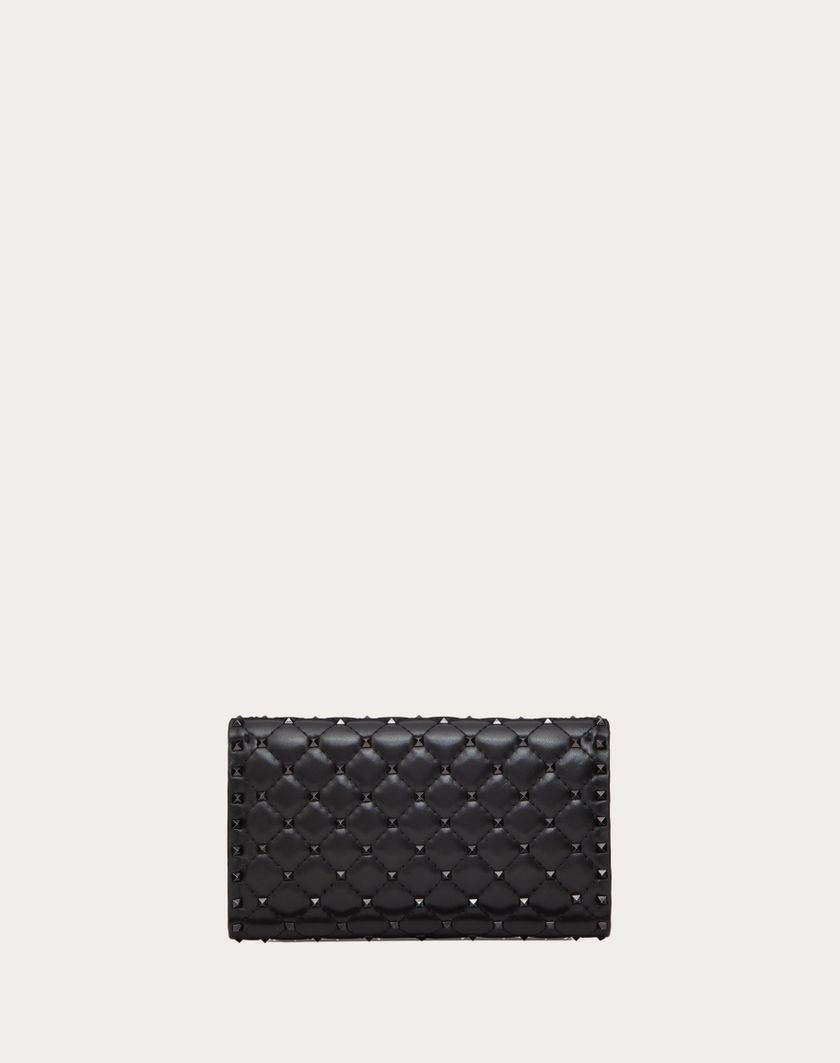 Valentino Handbags Borsa A Tracolla Rockstud Spike In Nappa Per Donna In Nero | Valentino IT