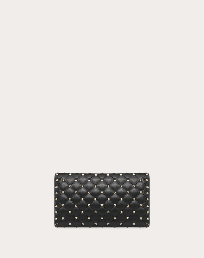 Valentino Handbags Borsa A Tracolla Rockstud Spike In Nappa Per Donna In Poudre | Valentino IT