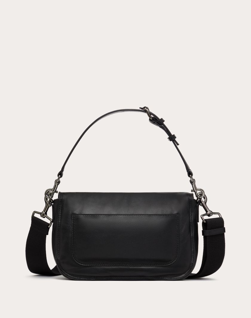 Valentino Handbags Borsa A Tracolla Valentino Garavani Noir In Nappa Per Uomo In Nero | Valentino IT