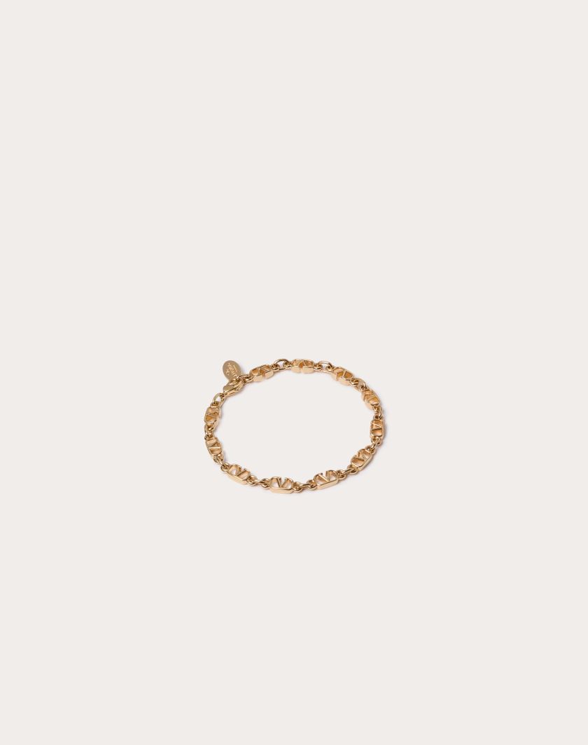 Valentino Handbags Bracciale Vlogo Signature In Metallo Per Donna In Oro | Valentino IT