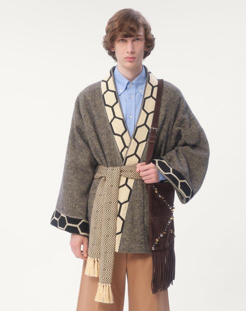 Valentino Handbags Camicia In Cotone Con Ricamo Vlogo Per Uomo In Celeste | Valentino IT