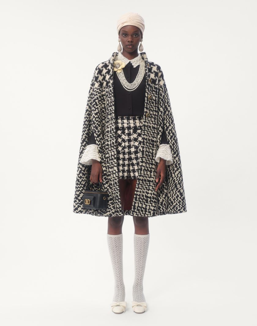 Valentino Handbags Camicia In Georgette Per Donna In Avorio | Valentino IT