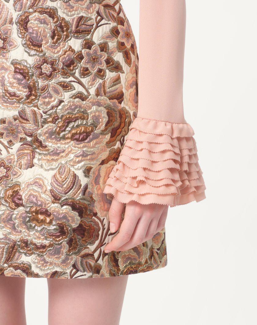 Valentino Handbags Camicia In Georgette Per Donna In Rose Mist | Valentino IT