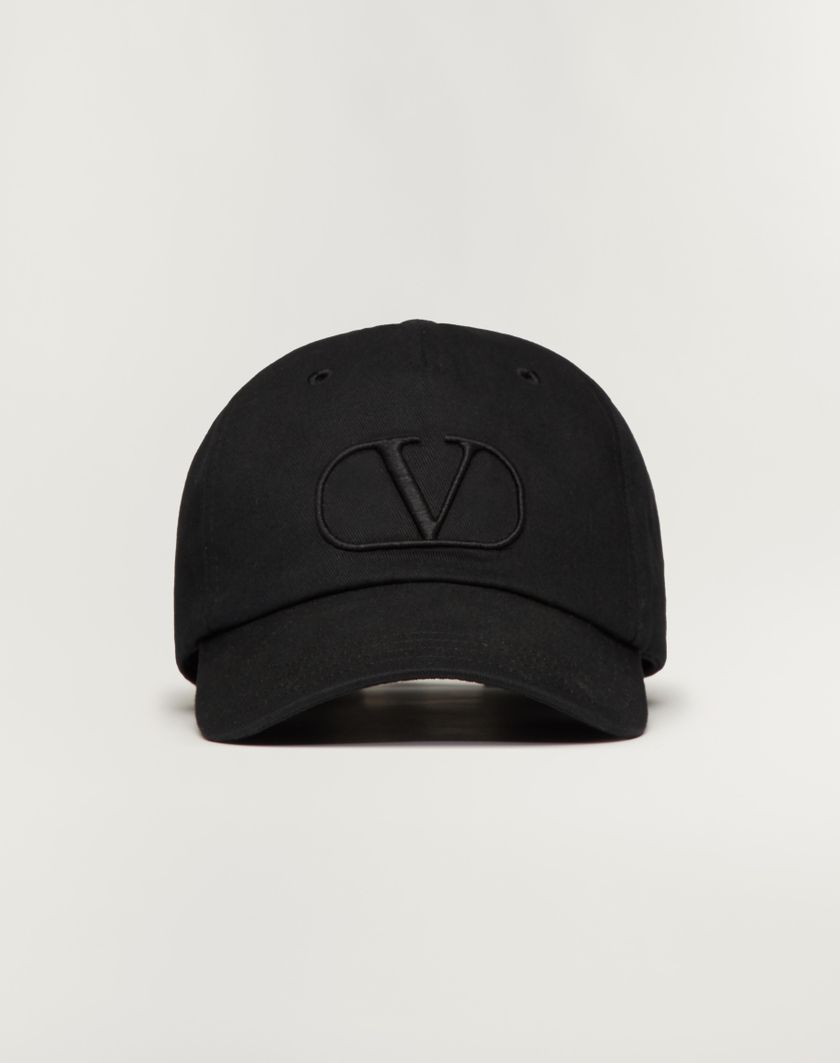 Valentino Handbags Cappello Baseball Vlogo Signature per Uomo in Nero | Valentino IT