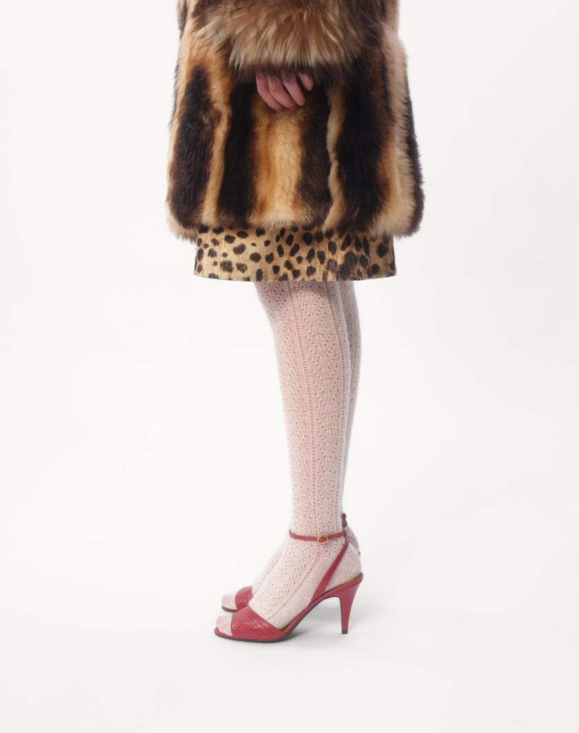 Valentino Handbags Cappotto In Shearling Per Donna In Beige/marrone | Valentino IT