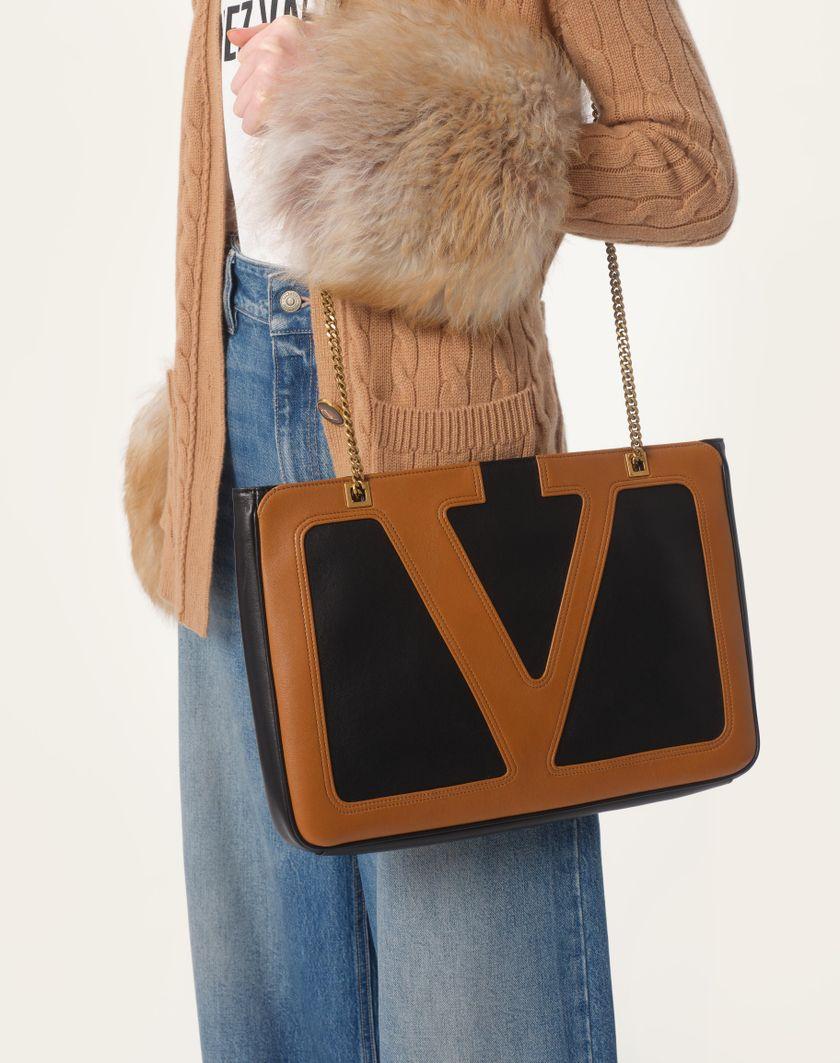 Valentino Handbags Cardigan In Cashmere Per Donna In Cammello | Valentino IT