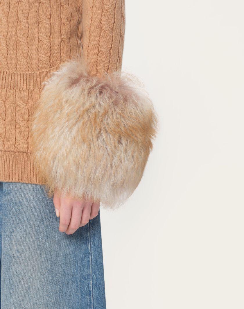 Valentino Handbags Cardigan In Cashmere Per Donna In Cammello | Valentino IT