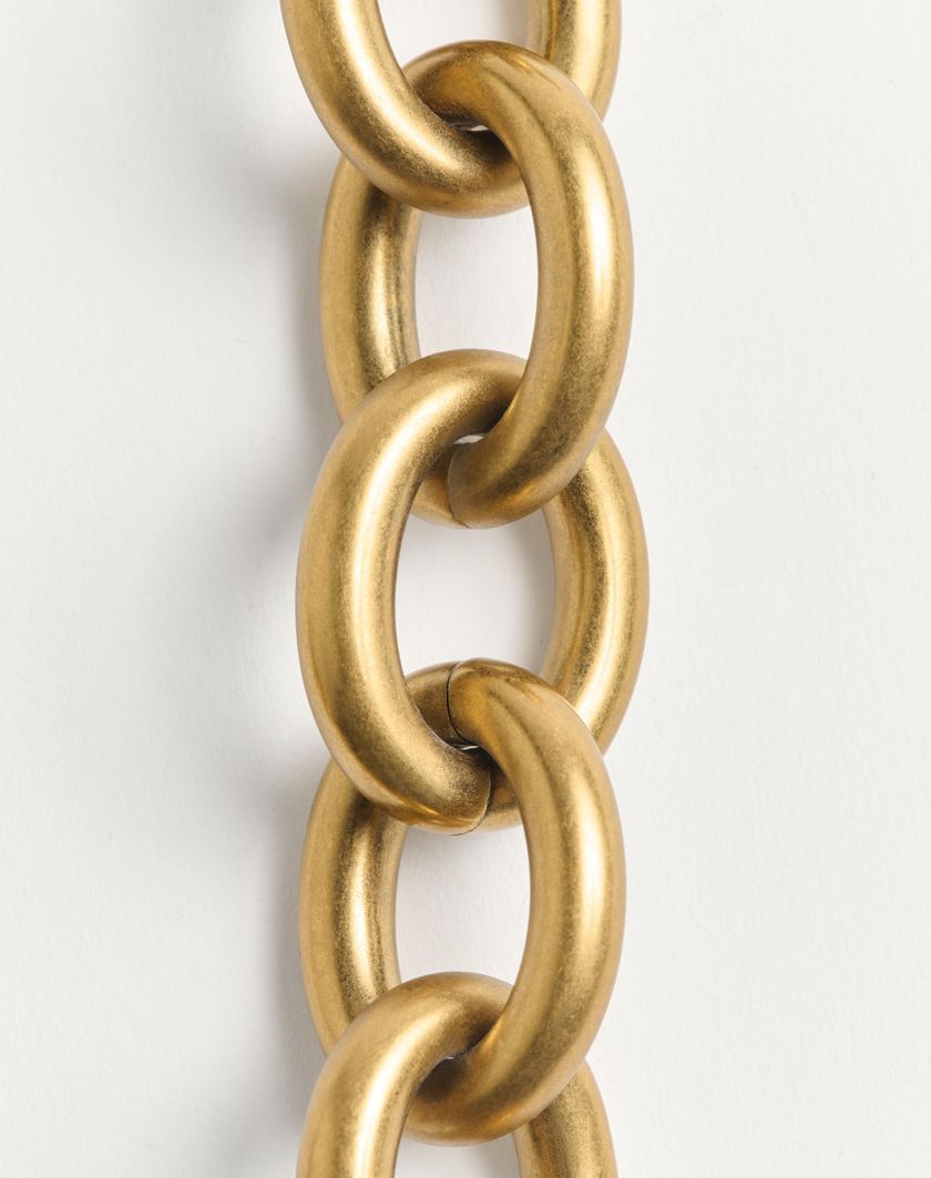 Valentino Handbags Cintura A Catena Vlogo Signature Per Donna In Antique Gold | Valentino IT