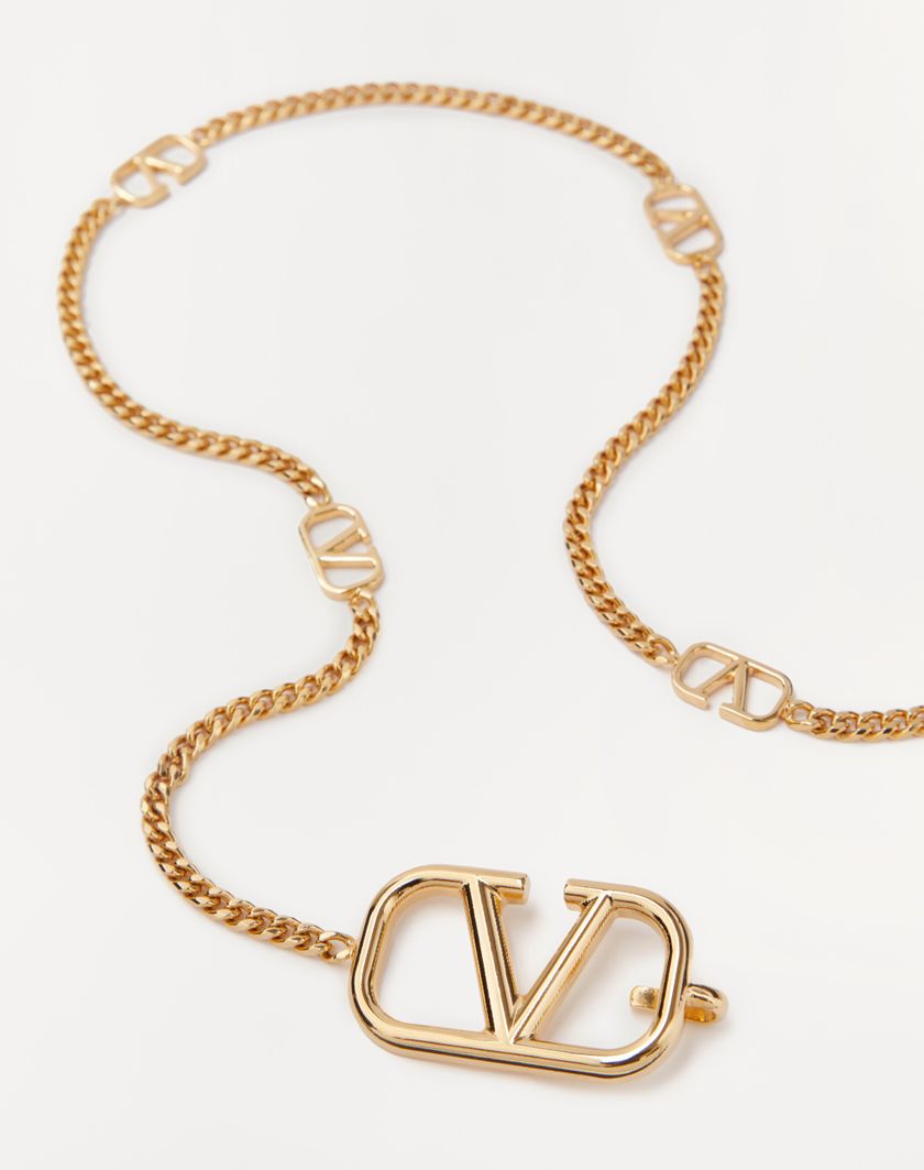 Valentino Handbags Cintura A Catena Vlogo Signature Per Donna In Oro | Valentino IT
