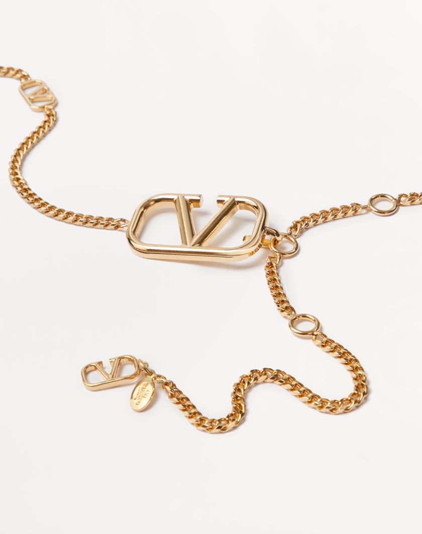 Valentino Handbags Cintura A Catena Vlogo Signature Per Donna In Oro | Valentino IT