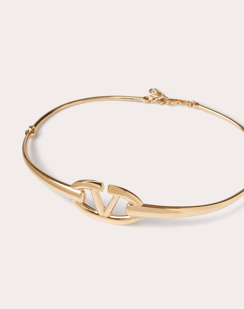 Valentino Handbags Cintura Vlogo The Bold Edition In Metallo Per Donna In Oro | Valentino IT