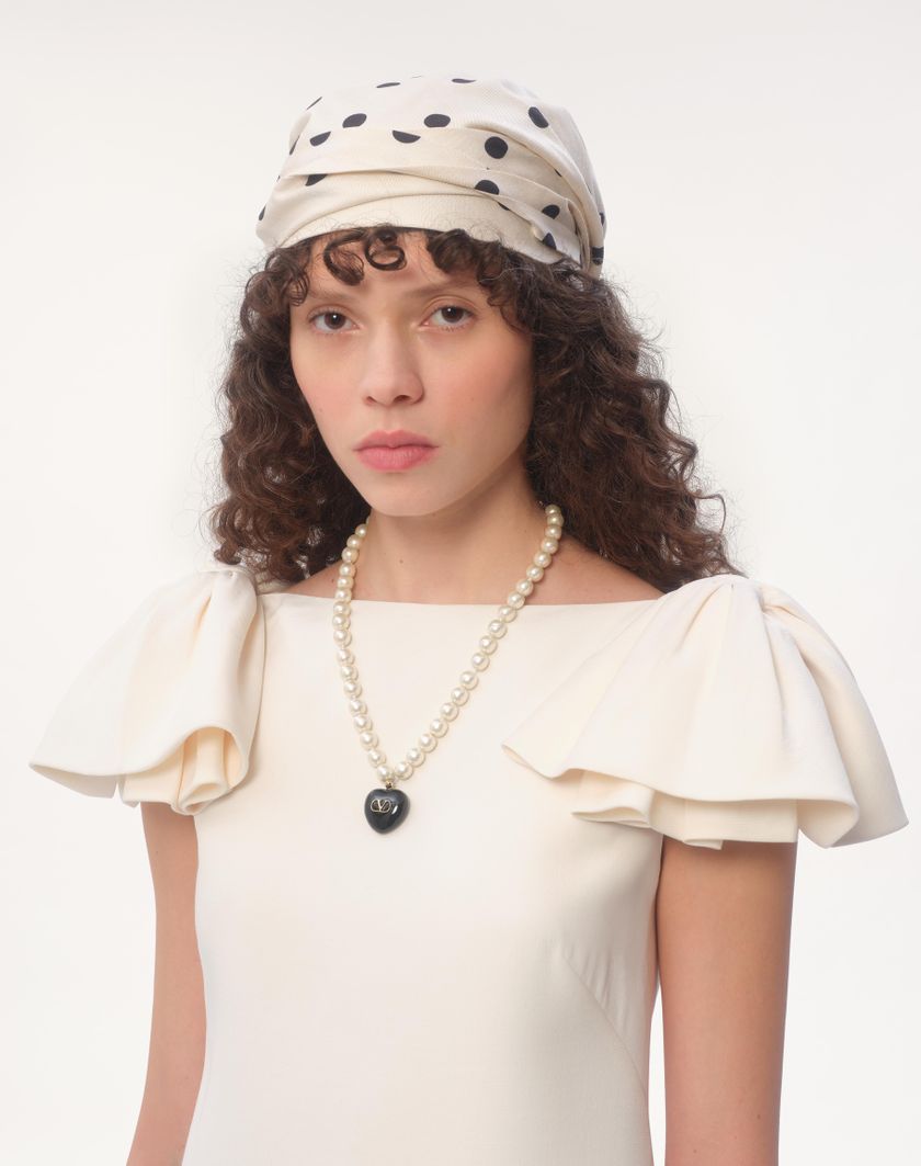 Valentino Handbags Collana Coeur Royal In Metallo Smalto E Perle Per Donna In Multicolor | Valentino IT