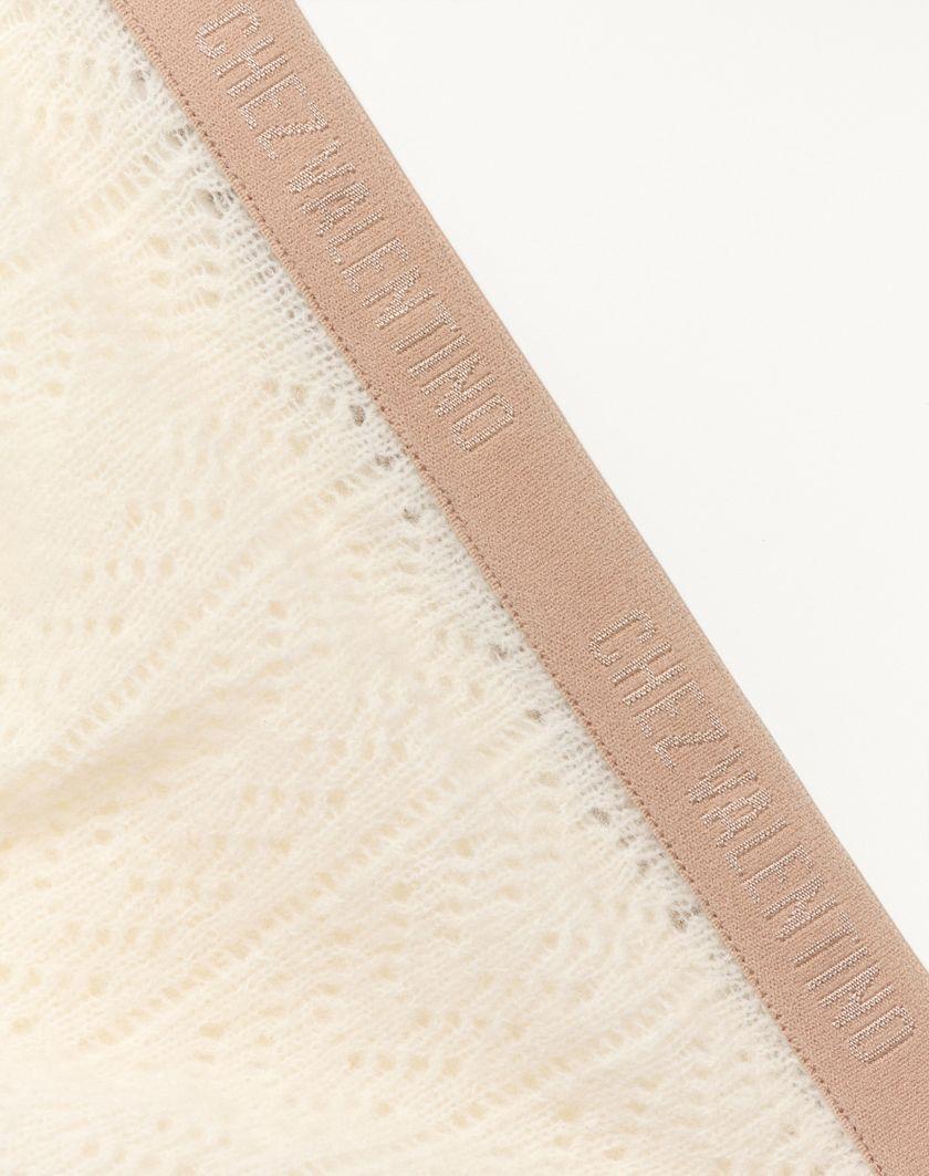 Valentino Handbags Collant In Mohair Per Donna In Latte | Valentino IT