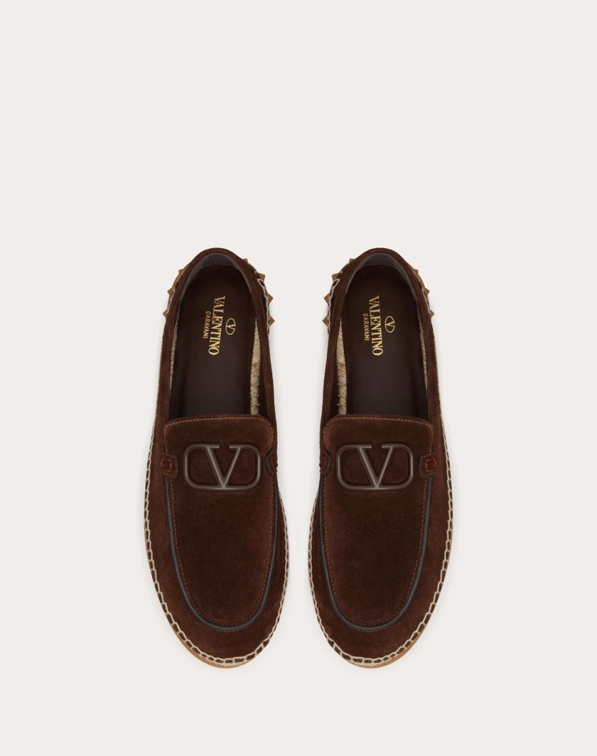 Valentino Handbags Espadrillas Leisure Flows In Crosta Per Uomo In Beige | Valentino IT