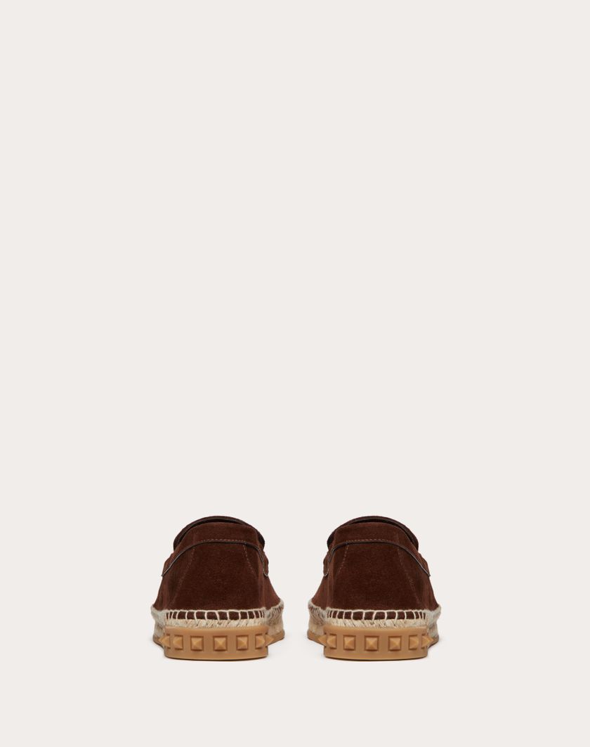 Valentino Handbags Espadrillas Leisure Flows In Crosta Per Uomo In Marine | Valentino IT