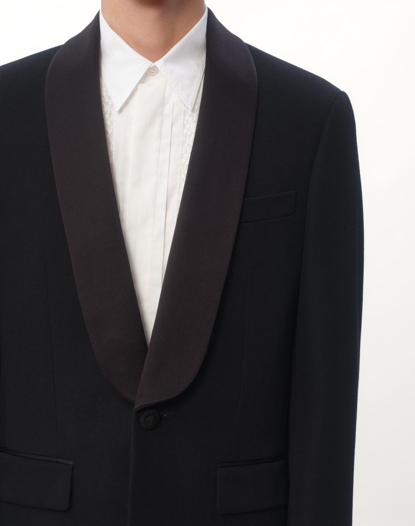 Valentino Handbags Giacca Da Tuxedo In Lana Per Uomo In Nero | Valentino IT