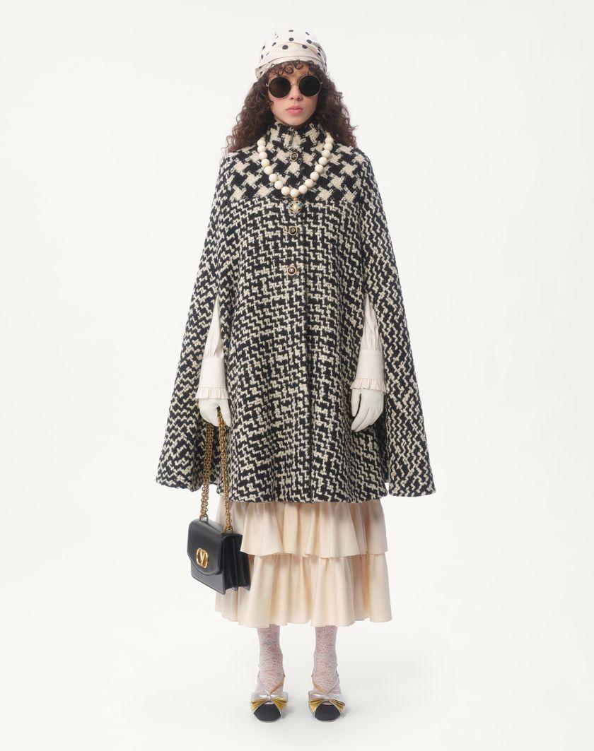 Valentino Handbags Gonna In Shantung Per Donna In Crema | Valentino IT