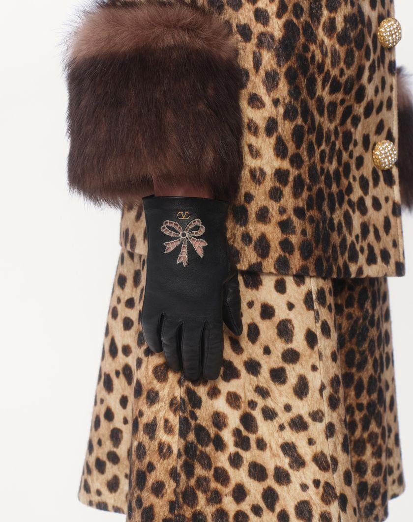 Valentino Handbags Guanti Vlogo Signature In Nappa Per Donna In Multicolor | Valentino IT