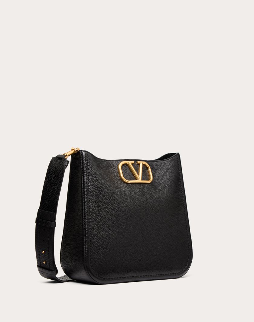 Valentino Handbags Hobo Valentino Garavani Alltime In Vitello Granato Per Donna In Mandorla | Valentino IT