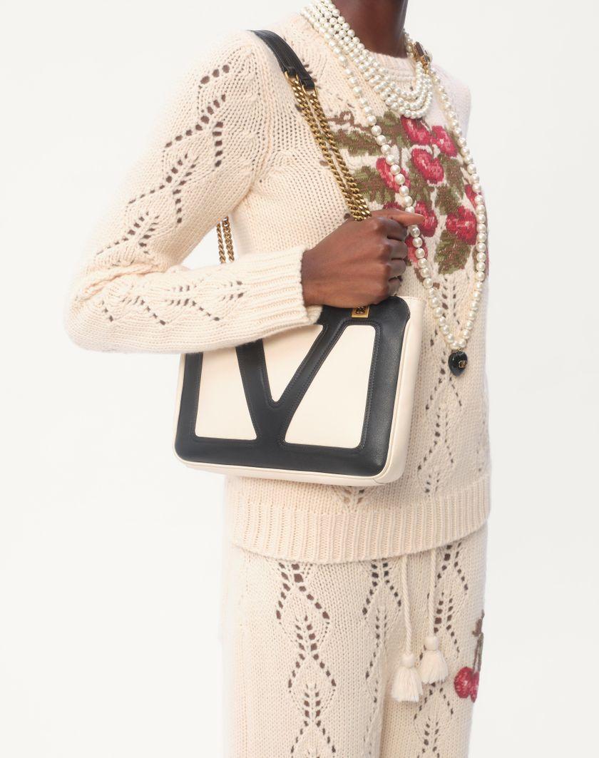 Valentino Handbags Maglia In Lana Ricamata Per Donna In Multicolor | Valentino IT