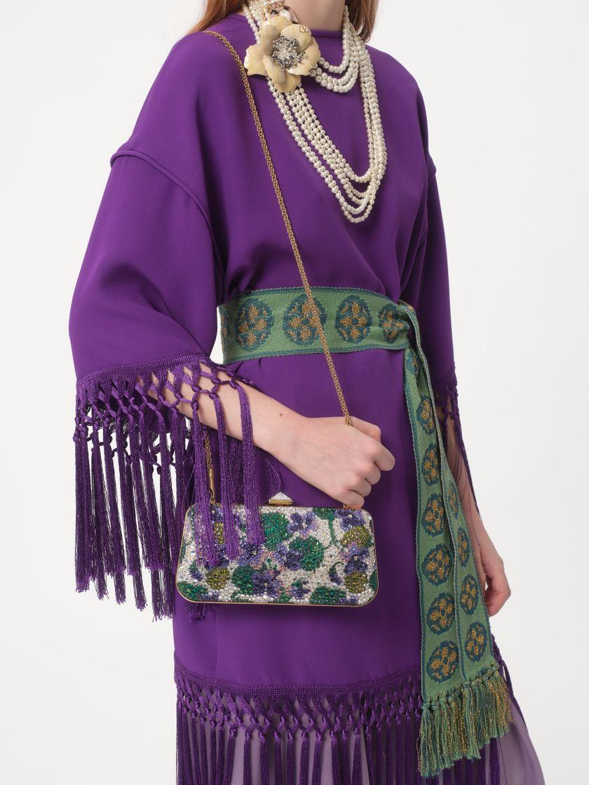 Valentino Handbags Minaudiere Carry Secrets Con Strass Motivo Floreale Per Donna In Multicolor | Valentino IT