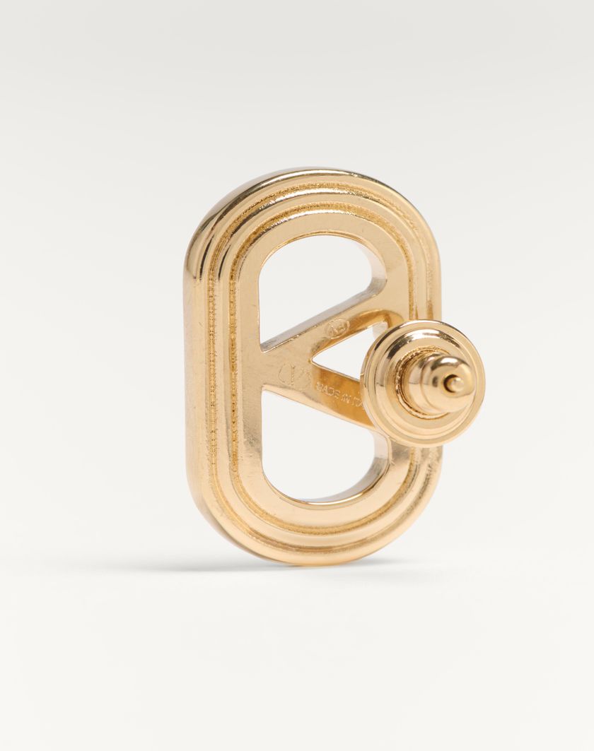 Valentino Handbags Orecchini Valentino Garavani Ovalette In Metallo Per Uomo In Oro | Valentino IT