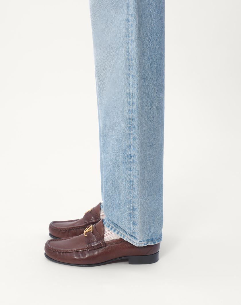 Valentino Handbags Pantalone In Denim Per Uomo In Denim | Valentino IT