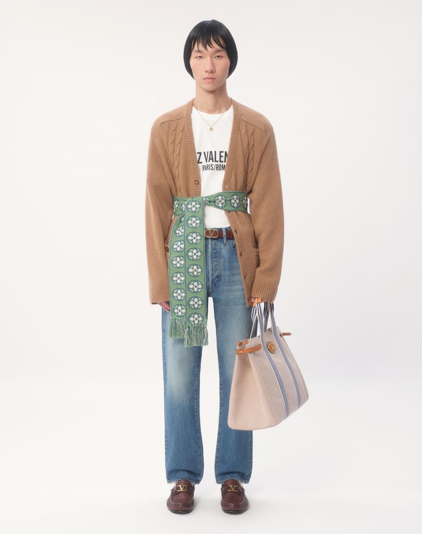 Valentino Handbags Pantalone In Denim Per Uomo In Denim | Valentino IT