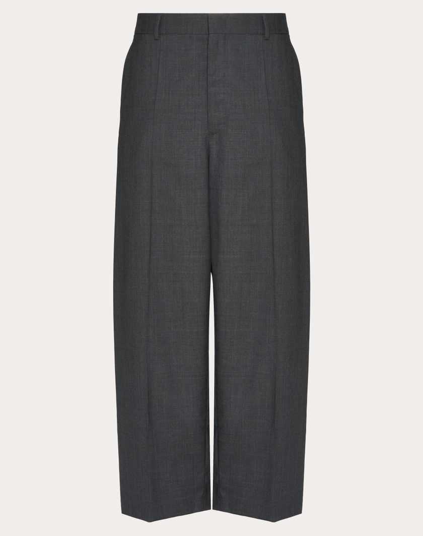 Valentino Handbags Pantalone In Lana per Uomo in Grigio | Valentino IT