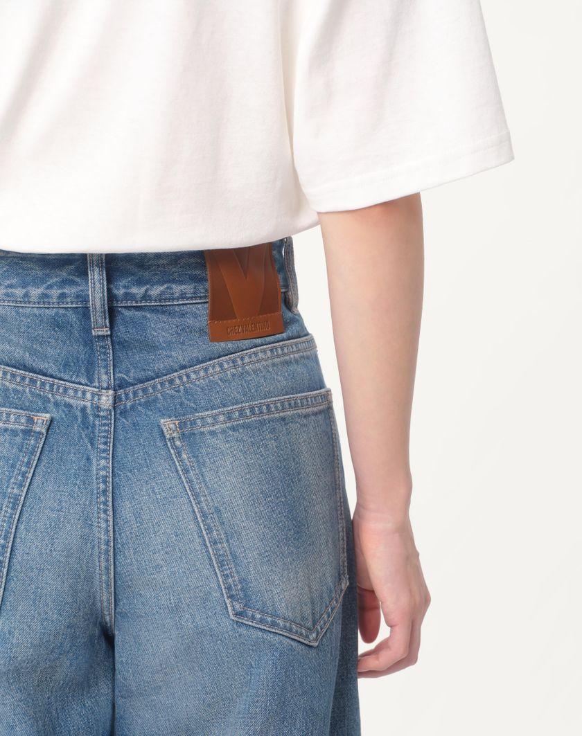 Valentino Handbags Pantaloni In Denim Per Donna In Denim | Valentino IT