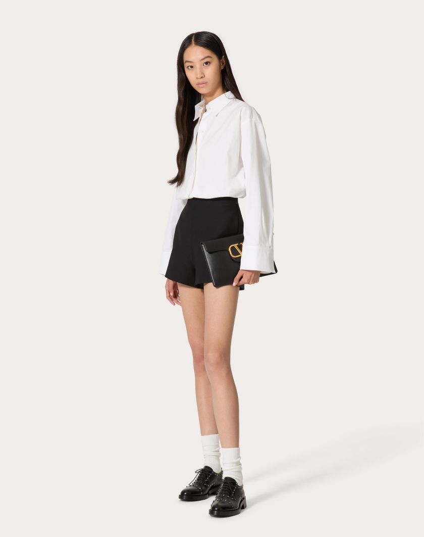 Valentino Handbags Pochette Valentino Garavani Locò In Vitello Per Donna In Light Ivory | Valentino IT