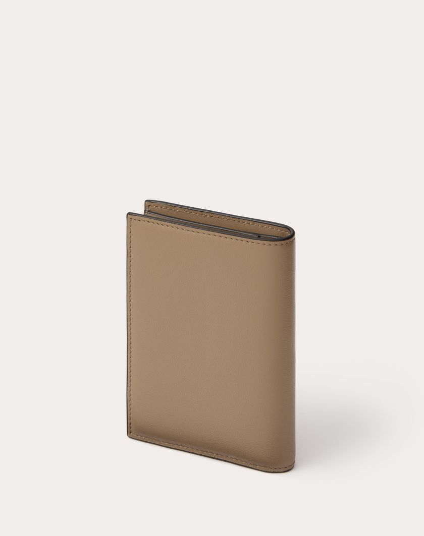 Valentino Handbags Portacarte Vlogo Signature In Vitello Per Uomo In New Chinos | Valentino IT