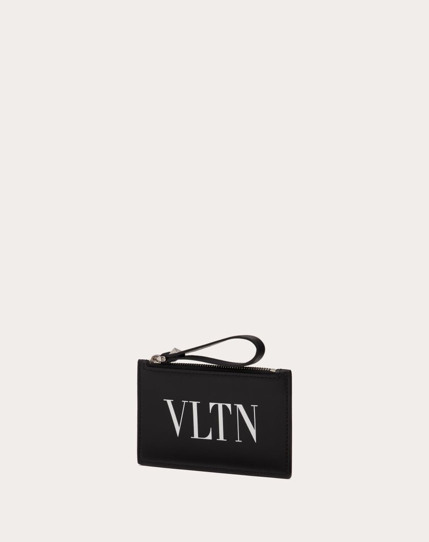 Valentino Handbags Portacarte Vltn Per Uomo In Nero/bianco | Valentino IT
