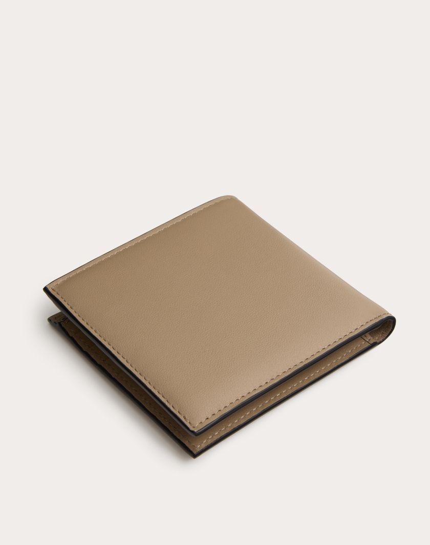 Valentino Handbags Portafoglio Vlogo Signature In Vitello Per Uomo In New Chinos | Valentino IT