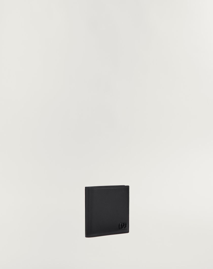 Valentino Handbags Portafoglio Vlogo Signature Per Uomo In Nero | Valentino IT